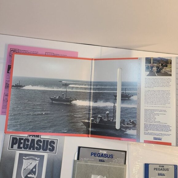 PHM Pegasus - EA Lucasfilm Games - IBM 3.5" & 5.25" Floppy - 1987 - Picture 9 of 9